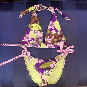 BECCA Floral Bikini Set
